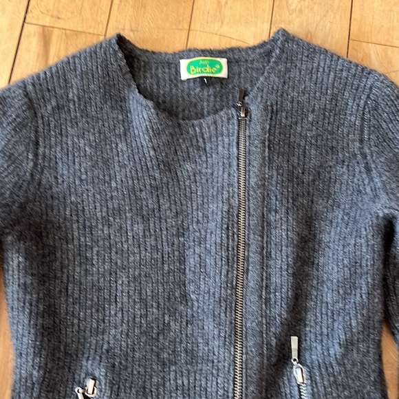 Just Birdie Cashmere Jacket Sz 1 - Picture 14 of 16